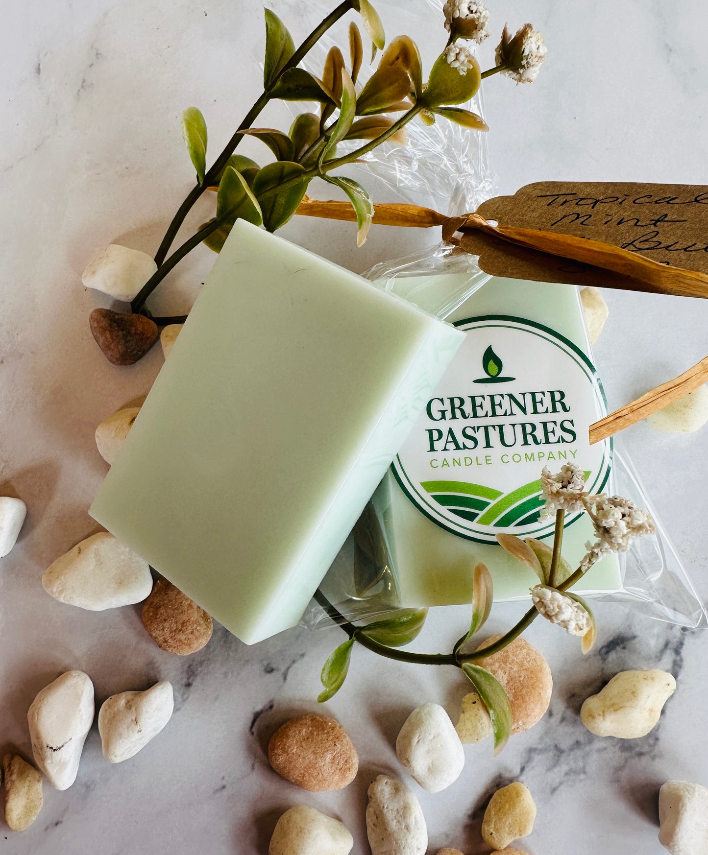 Tropical Mint- Shea Butter Soap